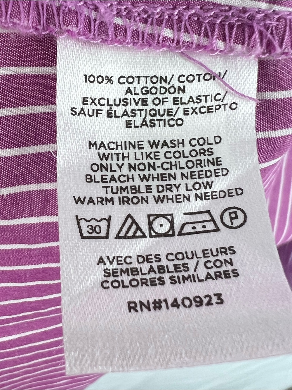 Loft Striped Poplin Midi Dress XL Lavender Purple Cotton Casual Boat Neck Preppy - Picture 12 of 13
